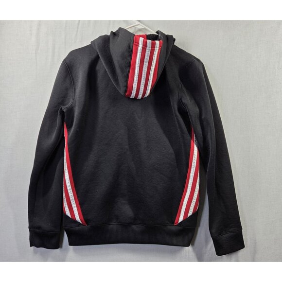 Toronto Raptors Hoodie Youth Medium Black NBA Basketball Adidas We The North - Picture 3 of 9